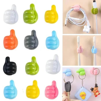 Conjunto de Ganchos Adesivos de Silicone 10pcs!