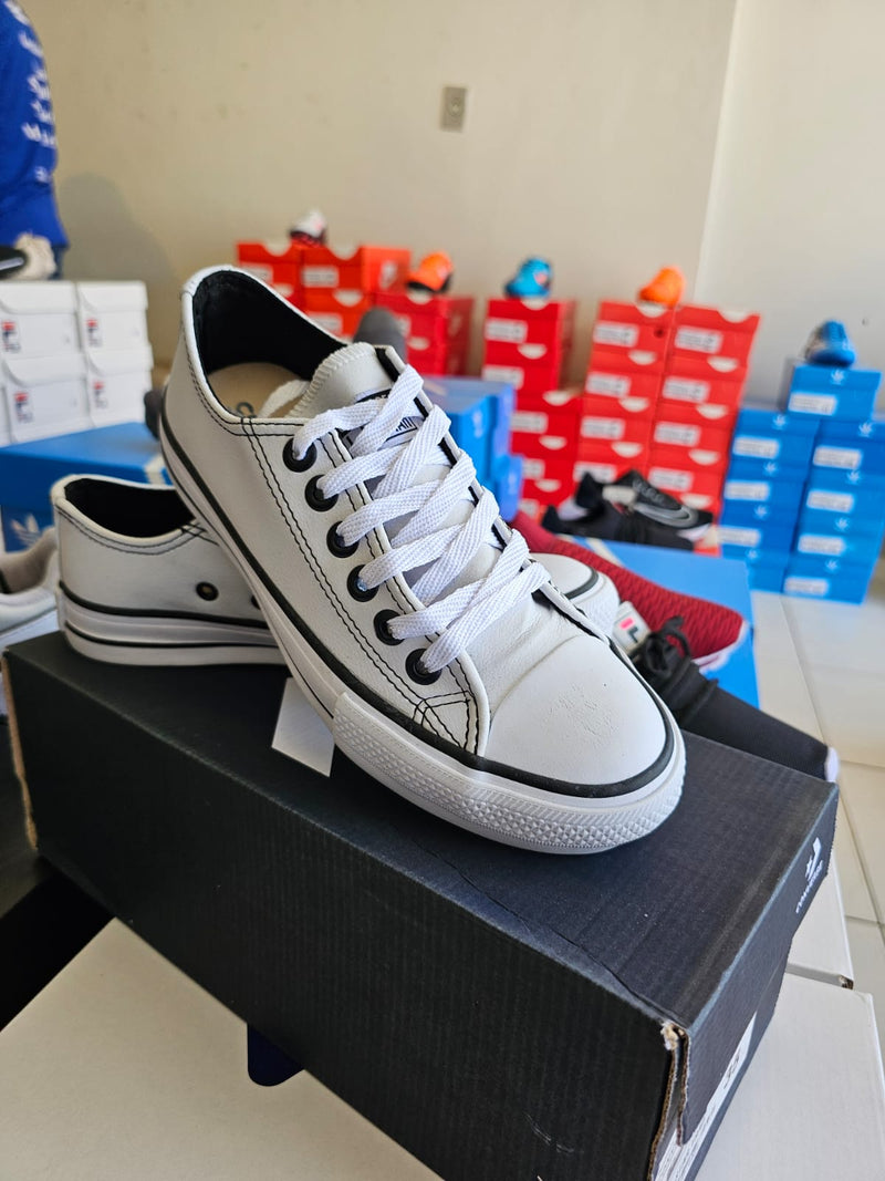 ALL STAR - LEATHER WHITE(Couro Branco)