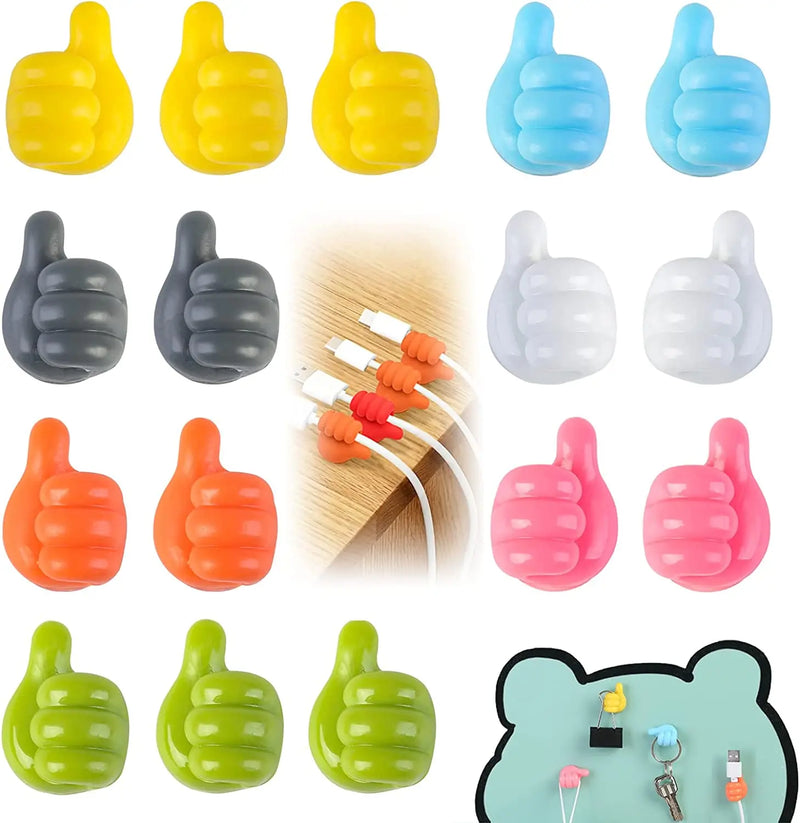 Conjunto de Ganchos Adesivos de Silicone 10pcs!